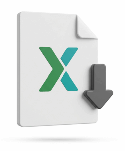 Excel file download icon