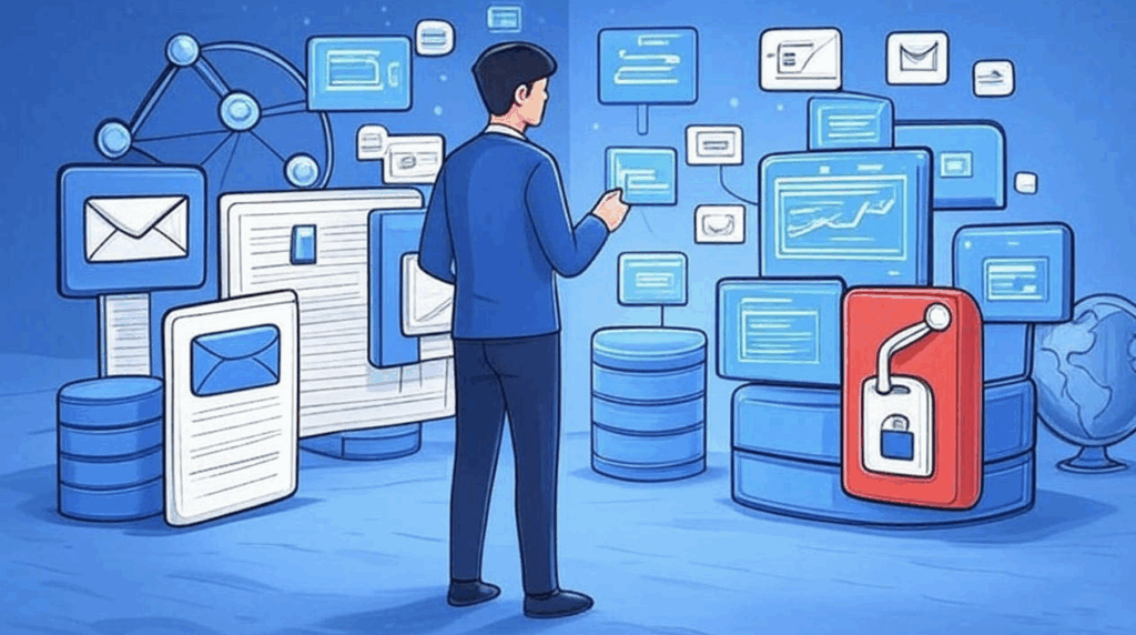 An image symbolising data management